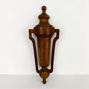 VINTAGE Copper-toned Brass Door Knocker
